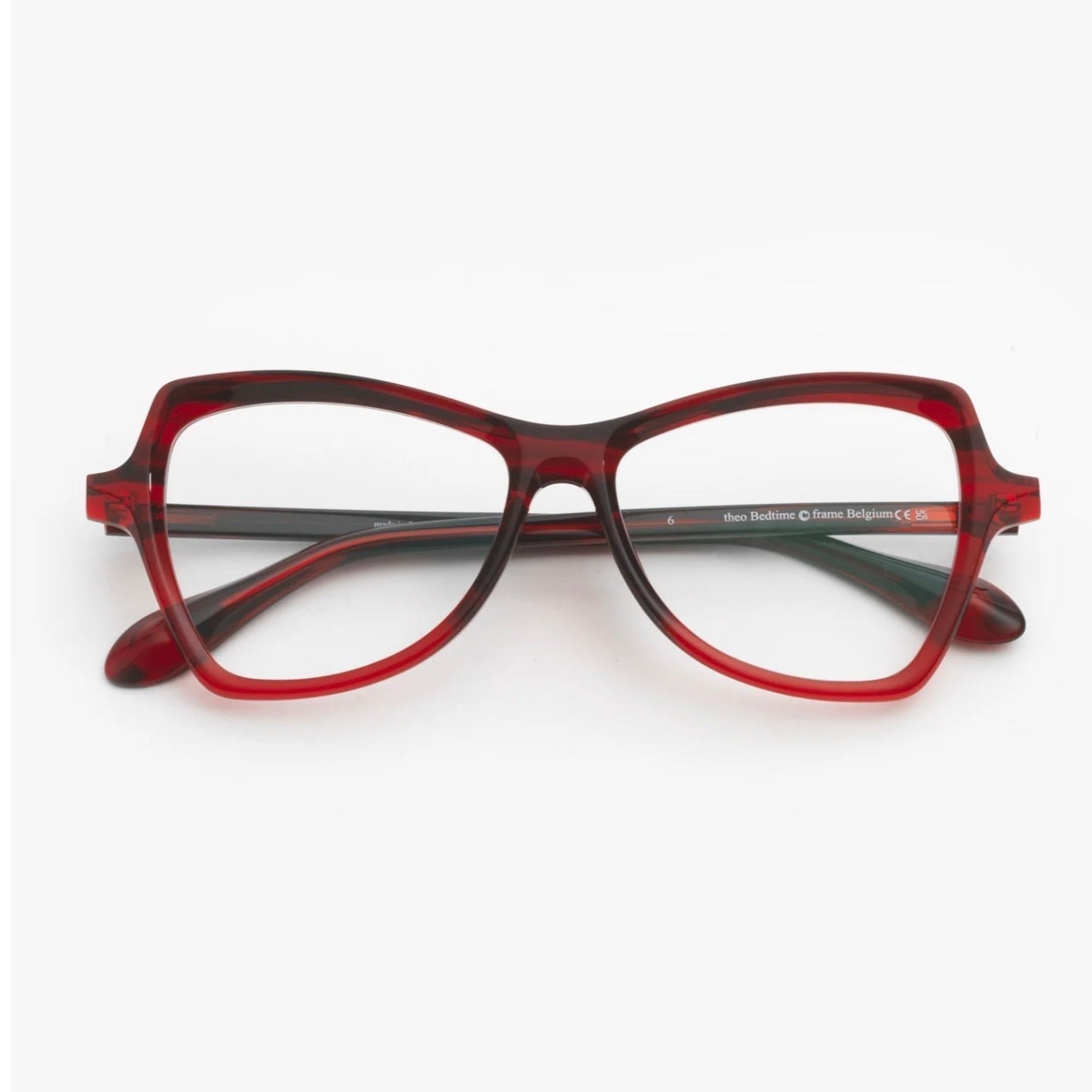Theo Bedtime Transparent Red