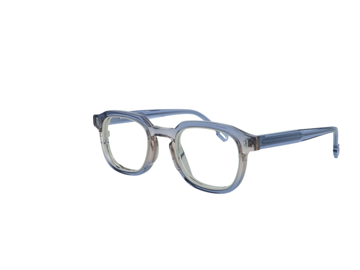 Odette Lunettes Zane |  Blue Champagne Silver