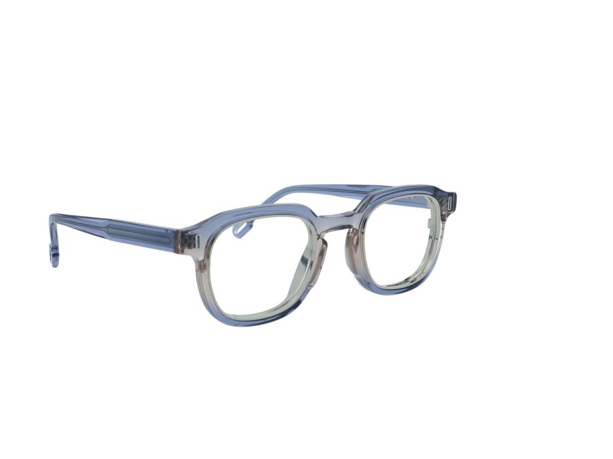 Odette Lunettes Zane |  Blue Champagne Silver