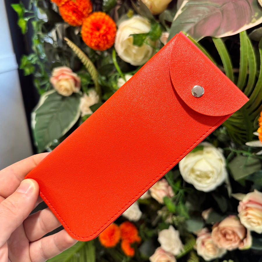 Glasses Slip Case | Red