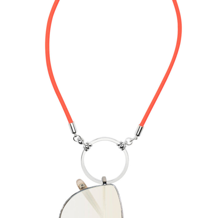 LA Loop Glasses Chain The Gil Neon Coral