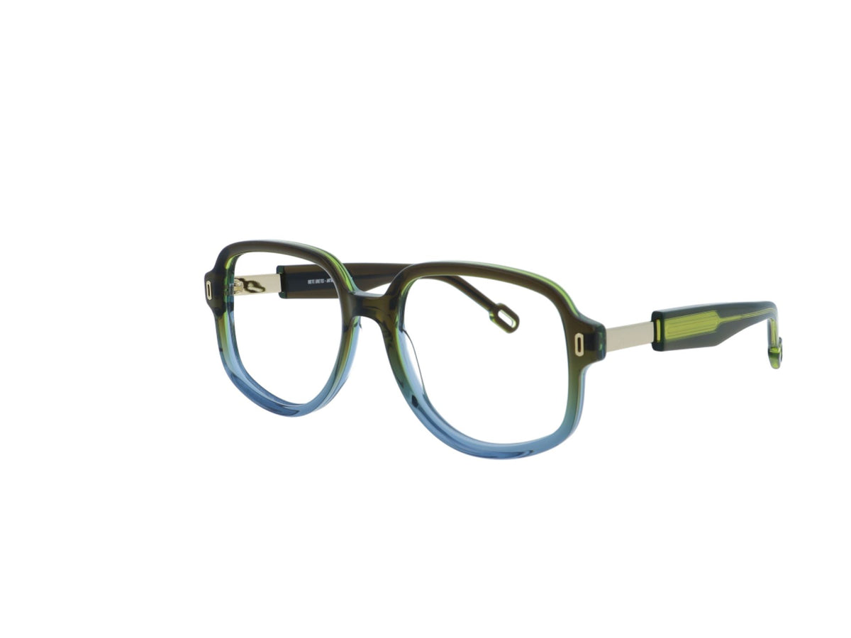 Odette Lunettes Raven | Blue Brown Gold Green