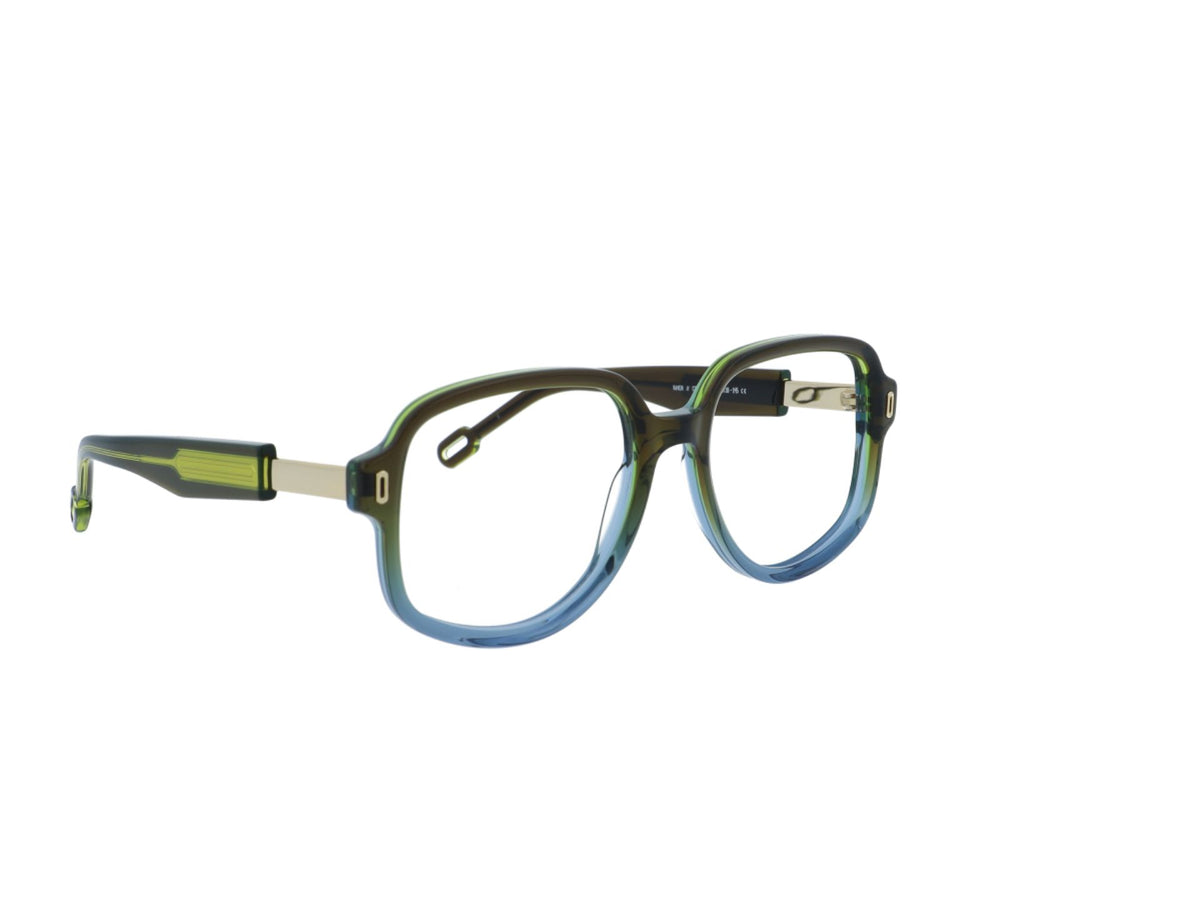 Odette Lunettes Raven | Blue Brown Gold Green