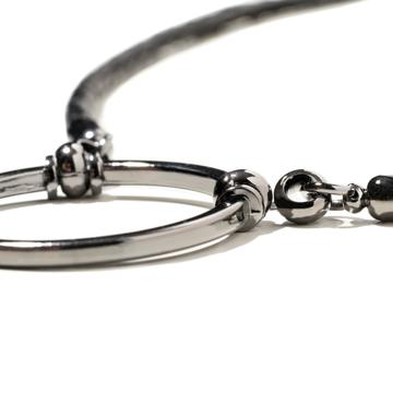 LA Loop Long Essentials Black Braided Leather