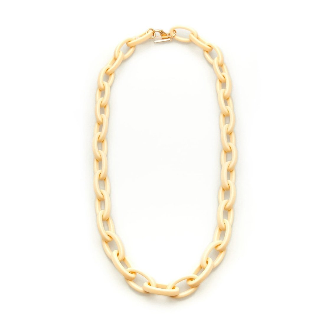 Oval Resin Chain - Off White
